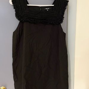Amazing black madewell shift dress